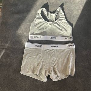 Woxer boss bra and stud boxer. Size medium.